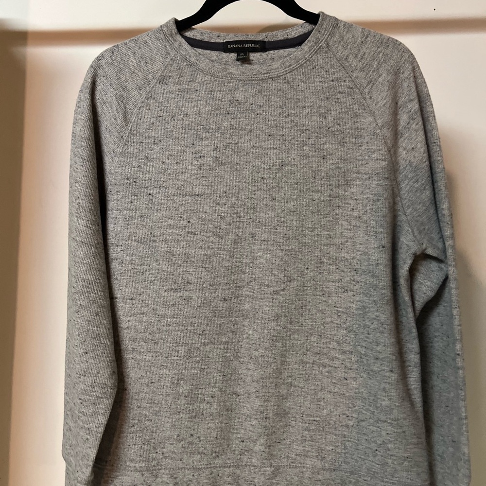 Banana Republic Gray Crewneck Sweater